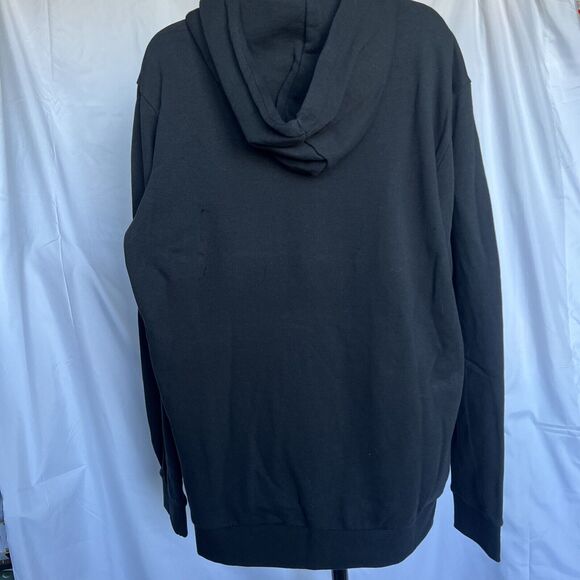 Adidas Originals Mens Trefoil Logo Fleece Pullover Hoodie Size Large Sweatshirt - Picture 5 of 9